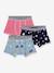 Lot 3 boxers garçon en coton imprimé bleu - vertbaudet enfant 