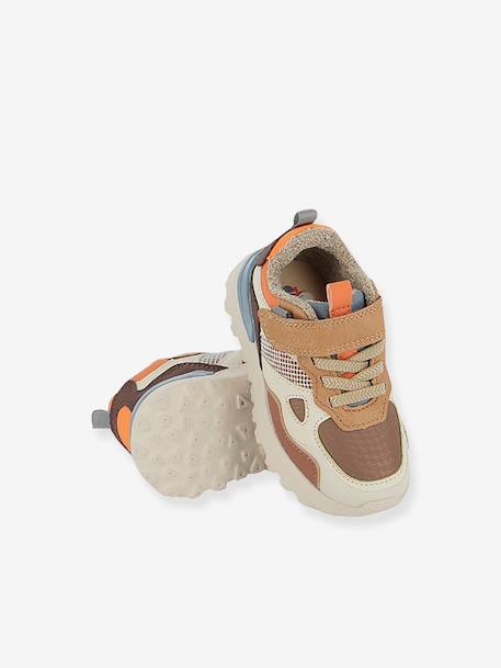 Baskets Joggy bleu+marron - vertbaudet enfant 