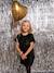 Robe fille à sequins noël capsule mère-fille noir - vertbaudet enfant 