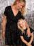 Robe fille à sequins noël capsule mère-fille noir - vertbaudet enfant 