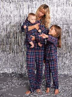 -Flanellen damespyjama capsulecollectie familie Kerst ENVIE DE FRAISE
