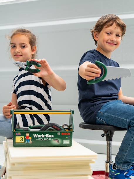Gereedschapskist 7 stuks meerkleurig - vertbaudet enfant 