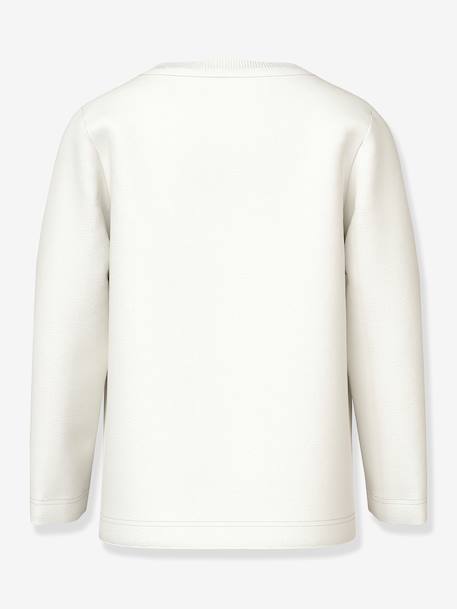 T-shirt à manches longues NMFVIX fille NAME IT beige+bordeaux+écru+lilas - vertbaudet enfant 