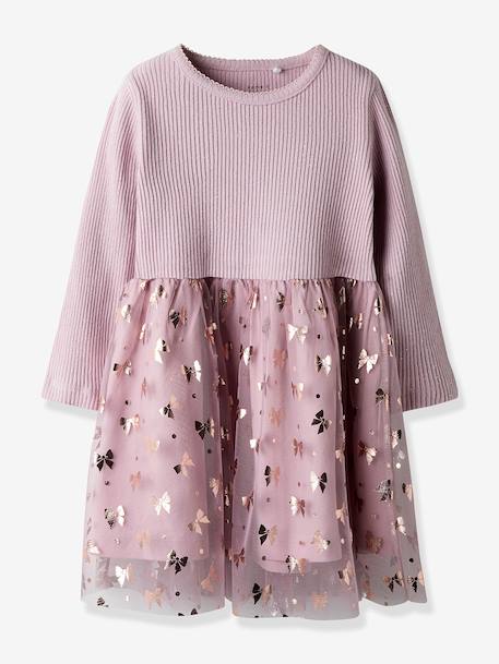 Fille-Robe-Robe avec jupe en tulle NMFROSALLY fille NAME IT
