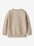 Sweatshirt NMFSETINA fille NAME IT beige+bordeaux - vertbaudet enfant 