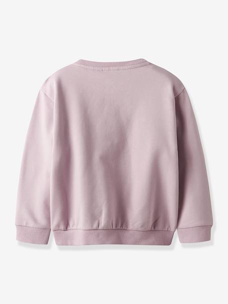 Sweatshirt NMFSOVEA fille NAME IT bordeaux+lilas - vertbaudet enfant 