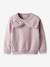 Sweatshirt NMFSOVEA fille NAME IT bordeaux+lilas - vertbaudet enfant 