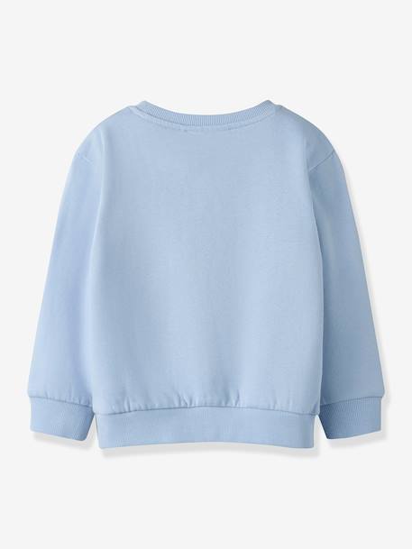 NMMVILDAR sweater voor jongens NAME IT chocoladebruin+lichtblauw+marineblauw - vertbaudet enfant 