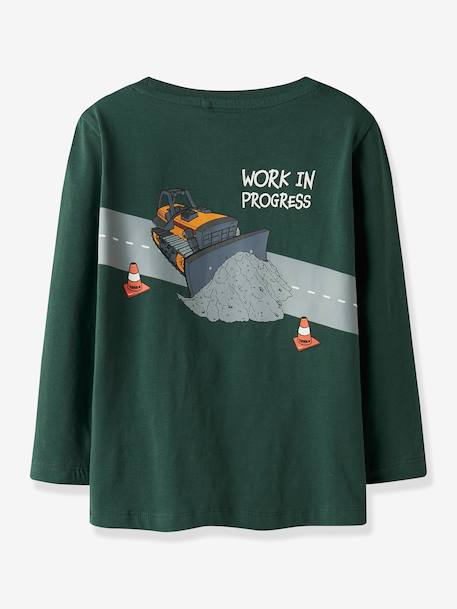 Garçon-T-shirt à manches longues à motif chantier NMMOFEK garçon NAME IT