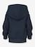 Sweat à capuche zippé NMMVOLTINUS garçon NAME IT bleu grisé+gris chiné+marine - vertbaudet enfant 