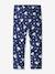 Legging en molleton NMFDAVINA fille NAME IT imprimé bleu+gris chiné+lilas - vertbaudet enfant 