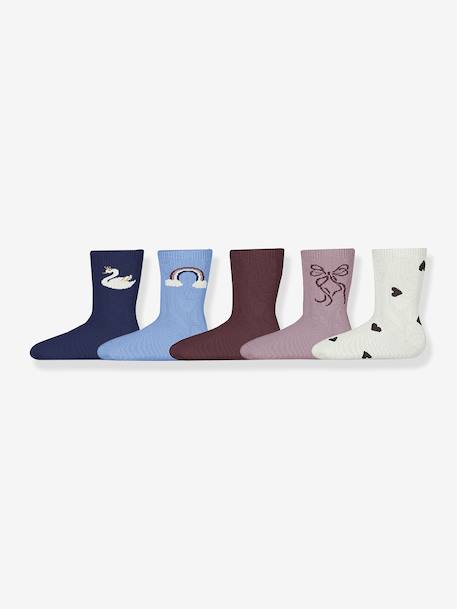 Fille-Lot de 5 paires de chaussettes NMFVINNI fille NAME IT