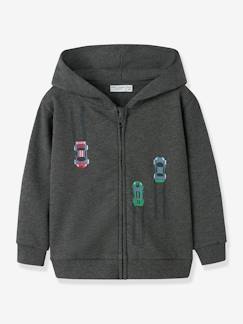 Jongens-Sweater met rits en capuchon NMMVOLTINUS jongen NAME IT 