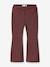 Pantalon bootcut NMFROISIN fille NAME IT bordeaux+noir - vertbaudet enfant 
