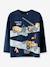 T-shirt à manches longues à motif chantier NMMOFEK garçon NAME IT marine+vert sapin - vertbaudet enfant 