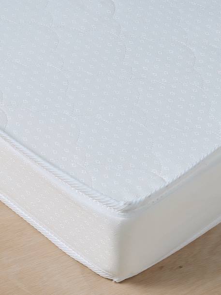 Matelas bébé climatisé anti-acarien mousse Certipur® blanc - vertbaudet enfant 
