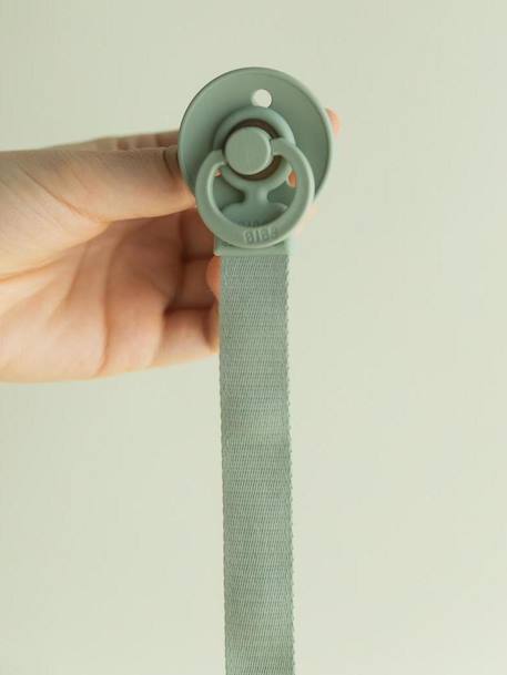 Fopspeenhouder Loop groen+rozen+wit - vertbaudet enfant 
