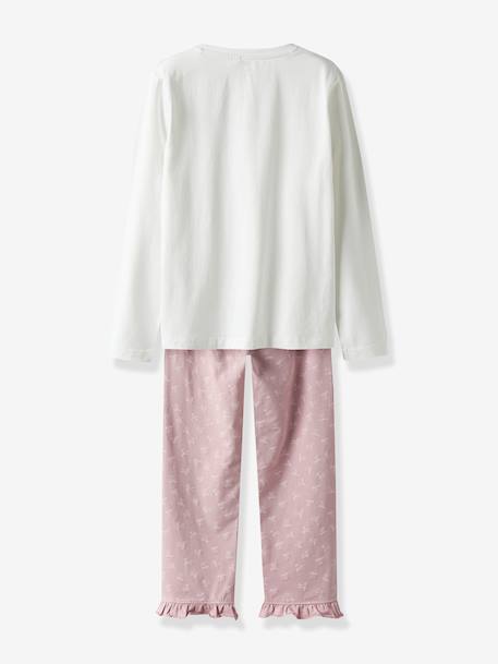 Pyjama NKFRAGNA fille NAME IT Boxy-Fit lilas+rose pâle - vertbaudet enfant 
