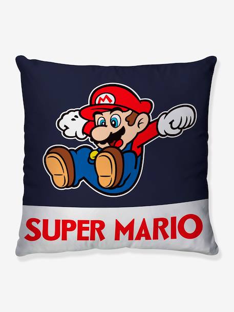 Kinderbedovertrek en kussensloop SUPER MARIO marineblauw - vertbaudet enfant 