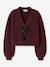 Vestje van gebreid NKFRINA voor meisjes NAME IT bordeauxrood - vertbaudet enfant 