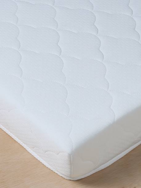Ultra-ademende babymatras, niet behandeld wit - vertbaudet enfant 