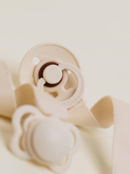 Fopspeenhouder Loop groen+rozen+wit - vertbaudet enfant 