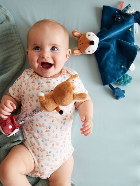Doudou Forêt Enchantée personnalisable vert émeraude - vertbaudet enfant 