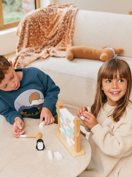 Jeu du mur en bois FSC® bleu - vertbaudet enfant 