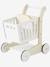 Grand chariot de course porte-poupée en bois FSC® blanc - vertbaudet enfant 