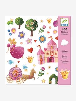 Jouet-Activités artistiques-Gommettes, collage et modelage-160 stickers Princesse Marguerite DJECO