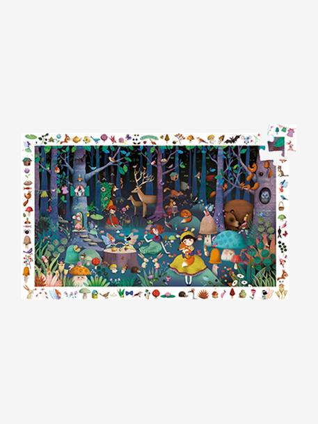 Puzzel 100 stukjes Het magische bos DJECO MEERDERE KLEUREN - vertbaudet enfant 