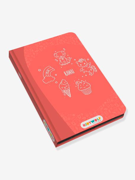 Tablette à dessin Kidydraw mini jaune+rose+vert sapin+violet - vertbaudet enfant 