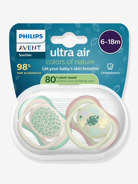 Set van 2 PHILIPS AVENT Ultra Air lolly 6-18 maanden groen - vertbaudet enfant 