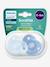 Sucettes Soothies 0-6M x2 PHILIPS AVENT bleu - vertbaudet enfant 