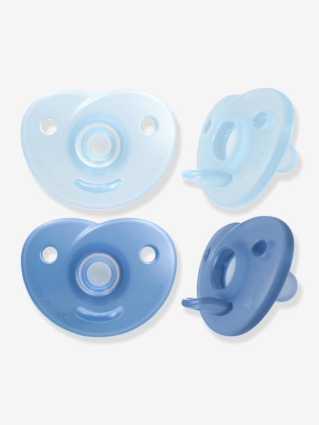 Soothies fopspenen 0-6M x2 PHILIPS AVENT blauw - vertbaudet enfant 