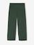 Legging fille large doublé maille polaire marine+vert émeraude - vertbaudet enfant 