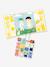 Stickers repositionnables jaune+rouge - vertbaudet enfant 