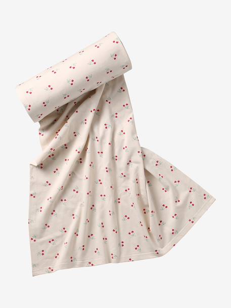 Draagdoek VERTBAUDET beige, bedrukt+GRIJS CHINE PUCE+ivoor blaadjes+wit, bedrukt - vertbaudet enfant 