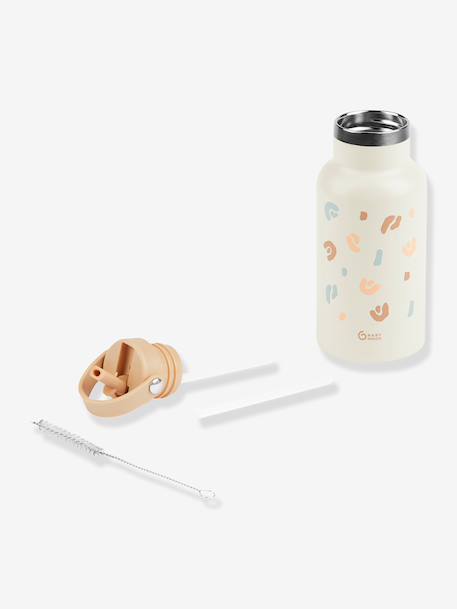 Gourde inox Little Explorer beige - vertbaudet enfant 