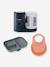 Pack Babycook Néo + Assiette compartimentée et Bavoir offerts bleu nuit - vertbaudet enfant 