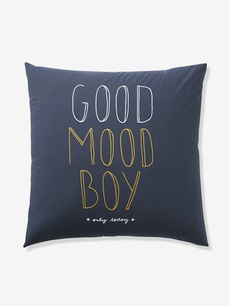 Parure housse de couette + taie d'oreiller ROCK STAR MARINE FONCE - vertbaudet enfant 