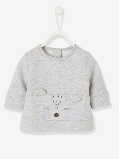 Set sweater + broek voor baby INKT+lichtbeige+NUDE+Parmagrijs - vertbaudet enfant 