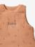 Gigoteuse personnalisable gaze de coton Bio JUNGLE marron imprimé - vertbaudet enfant 