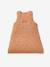 Gigoteuse personnalisable gaze de coton Bio JUNGLE marron imprimé - vertbaudet enfant 