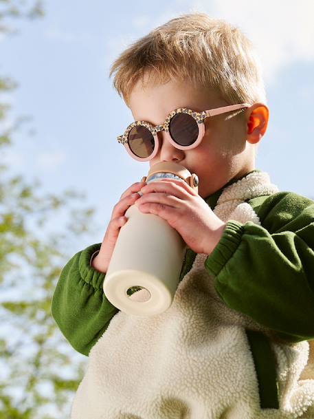 Gourde inox Little Explorer beige - vertbaudet enfant 