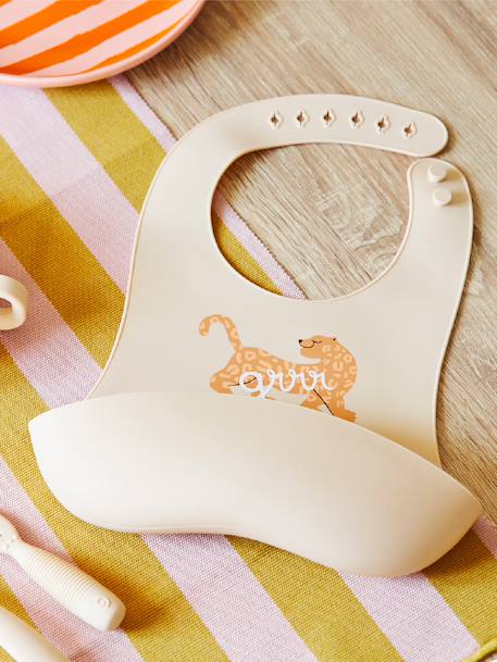 Maaltijdkoffer groen+rozen - vertbaudet enfant 