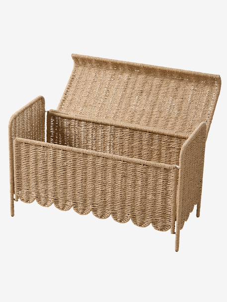 Coffre de rangement Feston pliable beige - vertbaudet enfant 