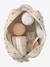 Etui Mama katoenen gaas beige, bedrukt+ecru+hazelnoot+wit - vertbaudet enfant 
