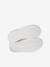 Baskets enfant fille lacets élastiqués blanc imprimé - vertbaudet enfant 