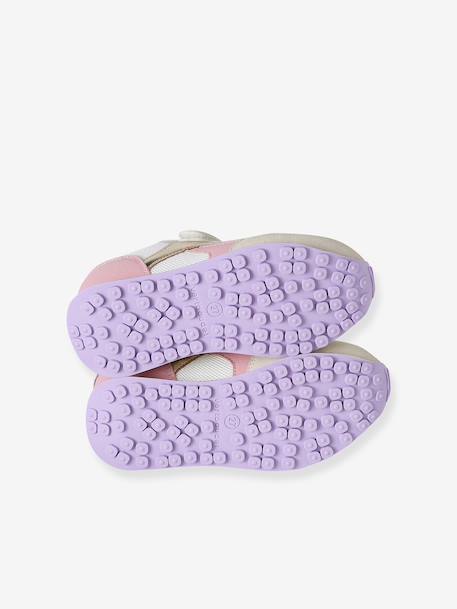 Baskets enfant fille à scratchs et élastiquées lot rose - vertbaudet enfant 